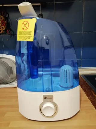 Humidificador TROPIC azul y blanco
