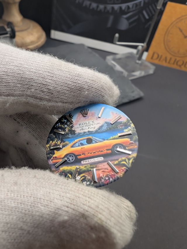 Quadrante Rolex Air-King Argento