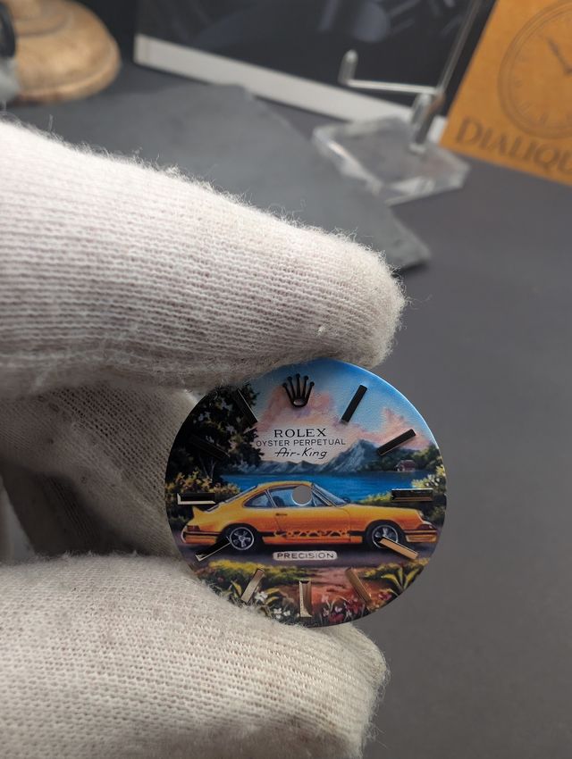 Quadrante Rolex Air-King Argento