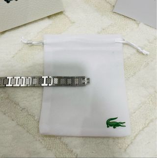Pulsera Lacoste Plata