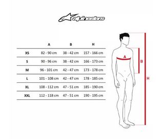 Peto Moto Alpinestars Bionic Action Talla L