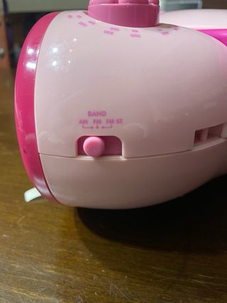 Reproductor CD/Radio Barbie