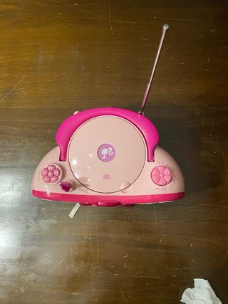 Reproductor CD/Radio Barbie