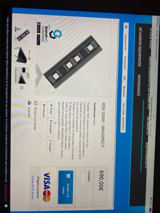 Acuario Marino Completo Negro/Azul