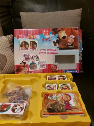 Masha e Orso 4 in 1 Clementoni