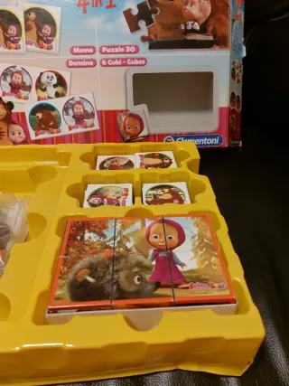 Masha e Orso 4 in 1 Clementoni