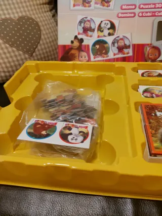 Masha e Orso 4 in 1 Clementoni