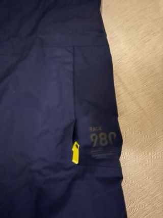 Capa de lluvia esquí niño azul 9-12 años