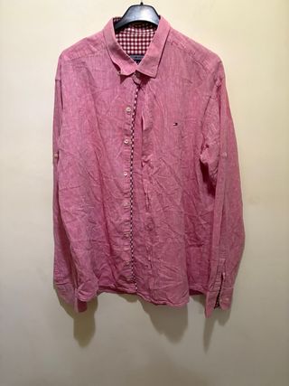 Camicia Tommy Hilfiger Rosa