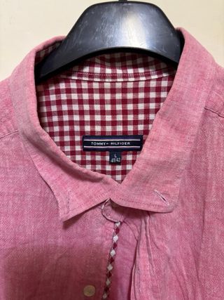 Camicia Tommy Hilfiger Rosa