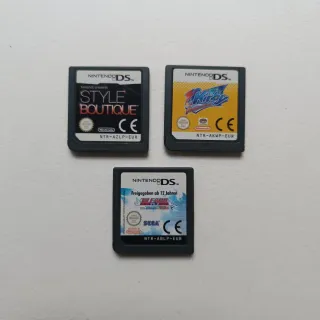 Nintendo DSi Nero Console + 3 Giochi + Caricatore