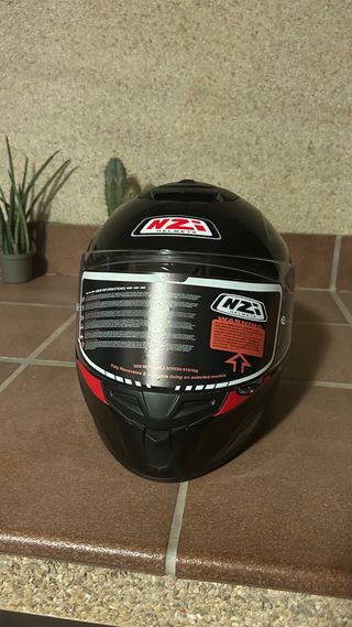 Casco de moto NZI negro Talla M