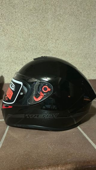 Casco de moto NZI negro Talla M