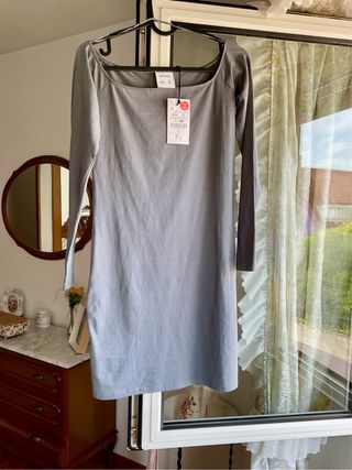 Vestido Lefties gris talla S