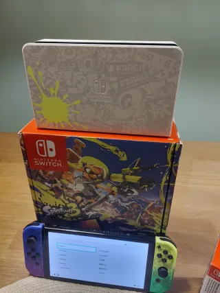 Nintendo Switch OLED Splatoon 3 Edizione Speciale