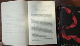 Saga libros "Crepúsculo" ("Luna nueva" faltante)