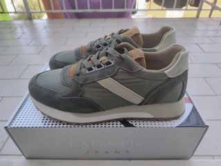 Sneakers Cafè Noir Uomo 41 Verde Beige