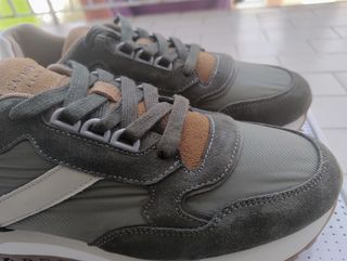 Sneakers Cafè Noir Uomo 41 Verde Beige