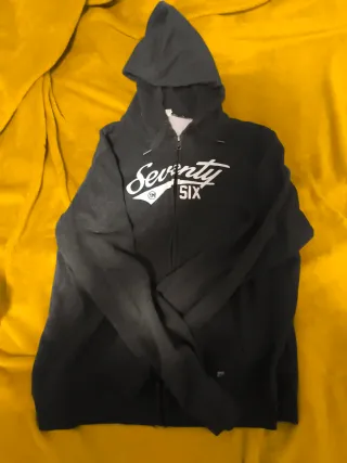 Sudadera Domyos gris con cremallera