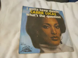 Disco vinile 7" Carrie Lucas I gotta keep dancin'