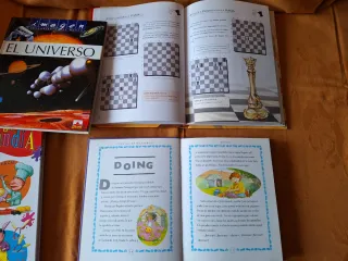 4 libros educativos. 2 euros unidad