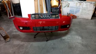 Parachoques Audi Rojo modelo audi a 3