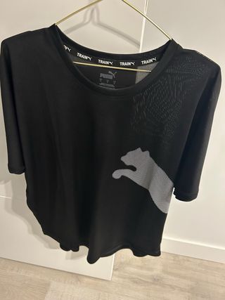 Camiseta Puma Negra Talla S