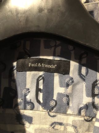 Camisa Paul & Friends XL Estampado Coches