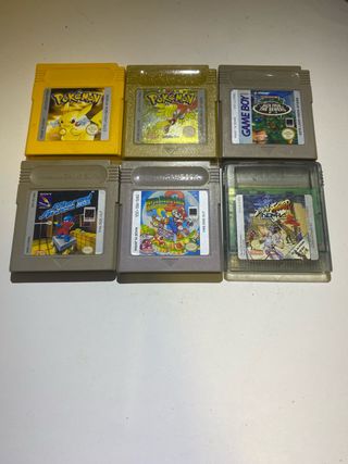 Lote 6 Juegos Game Boy Nintendo