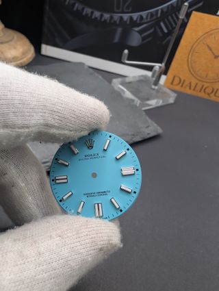 Quadrante Rolex Oyster Perpetual Blu