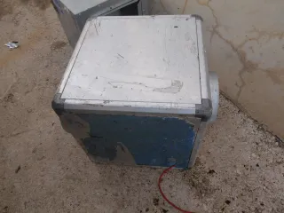 Turbina industrial metálica