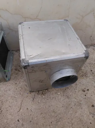 Turbina industrial metálica