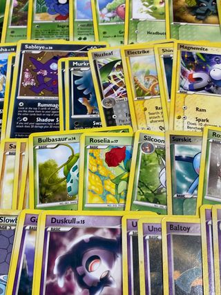 50 cartas pokémon ANTIGUAS (2006-2009) inglés