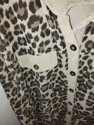 Camisa micropana animal print