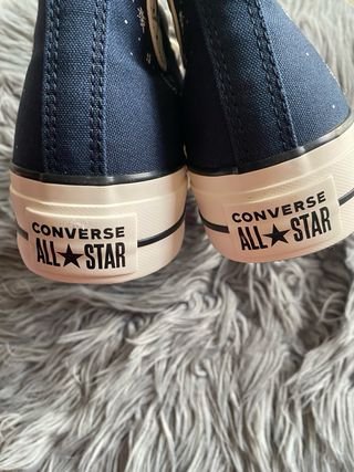 Converse Platform Alte Blu Stelle