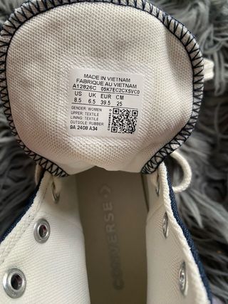 Converse Platform Alte Blu Stelle