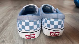 Zapatillas Vans Checkerboard Azul y Blanco