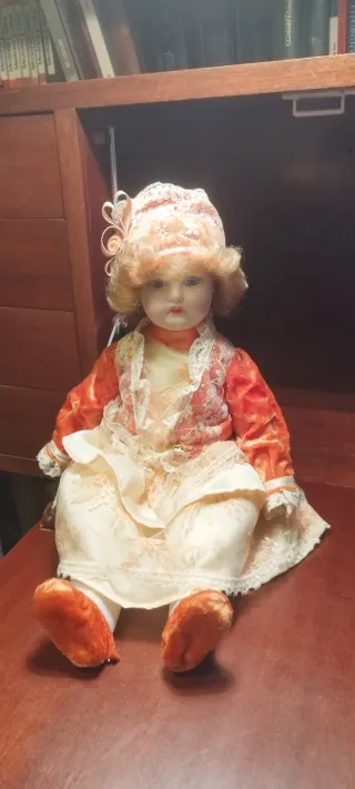 Set di bambole in porcellana vintage