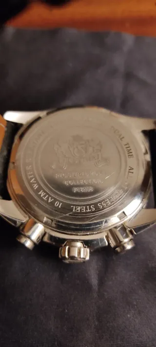 Reloj Festina Chronograph Acero y Esfera Blanca