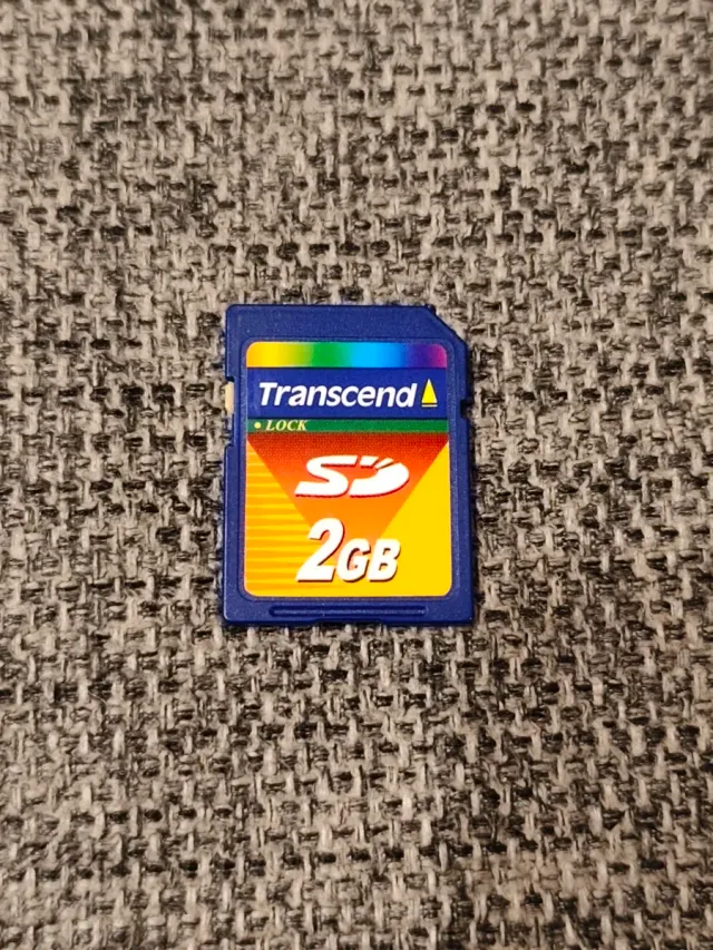 Cartão de Memória Transcend SD 2GB