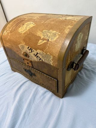 Joyero grande estilo baúl