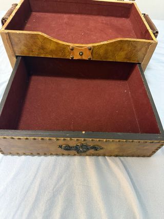 Joyero grande estilo baúl