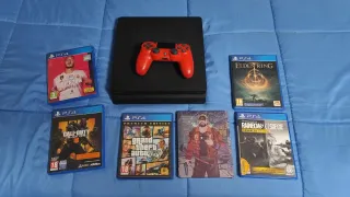Consola PS4 Slim + 6 Giochi + Controller