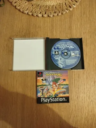 Walt Disney: Magical Racing Tour PS1 PAL ITA/ESP
