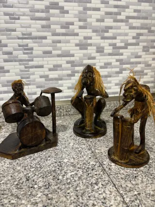 Figuras africanas de madera