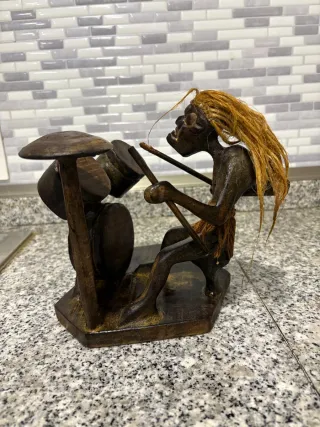 Figuras africanas de madera