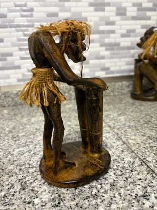 Figuras africanas de madera