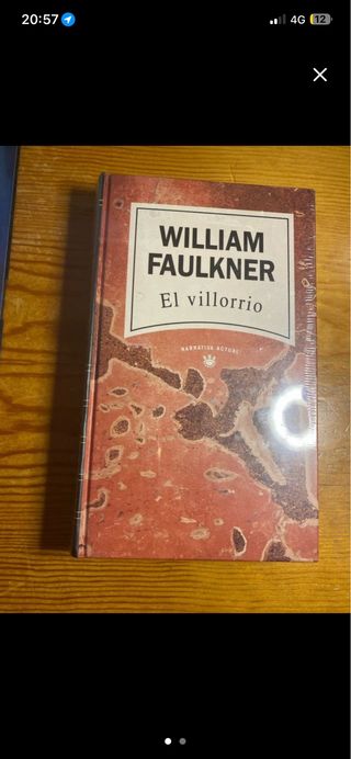 Libro El villorrio William Faulkner