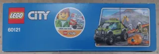 Lego City 60121 Vehículo Explorador Volcánico