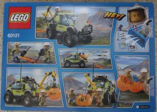 Lego City 60121 Vehículo Explorador Volcánico